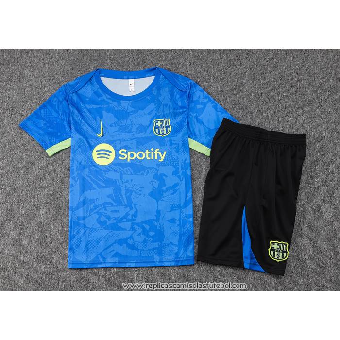 Fato de Treino
 Barcelona 2024-2025 Manga Curta
 Azul
 - Calcas Curta
